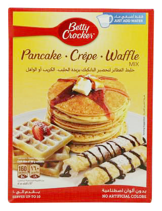 Betty Crocker Pancake, Crepe & Waffle Mix 360 g