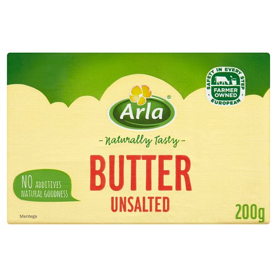 Arla Butter Unsalted 200 g