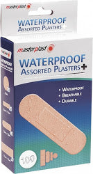 Masterplast Waterproof Assorted Plasters x100