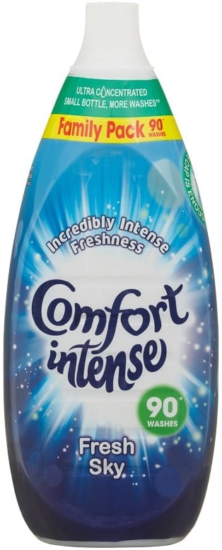 Buy Comfort Intense Fabric Conditioner Fresh Sky 90 Washes 1.35 L in ...