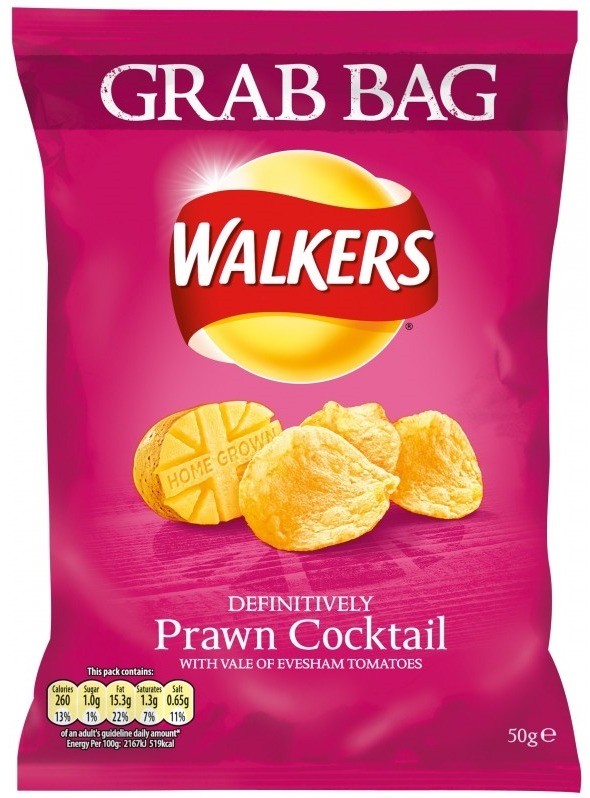 Walkers Chips Prawn Cocktail 50 g