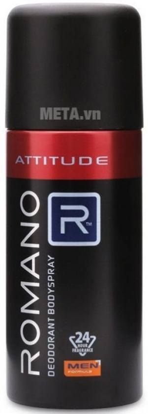 Romano Deodorant Body Spray Attitude For Men 150 ml