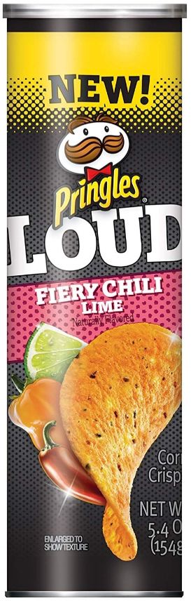 Pringles Loud Fiery Chili Lime 154 g