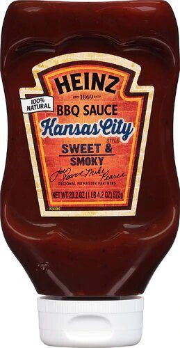 Heinz BBQ Sauce Kansas City Sweet & Smoky 572 g