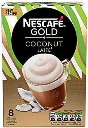 Nescafe Gold Coconut Latte 148 g x8