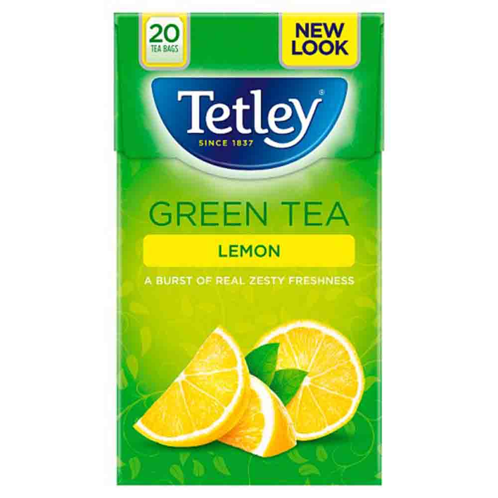 Tetley Green Tea Lemon 40 g x20