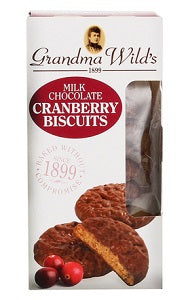 Grandma Wild's Milk Chocolate Cranberry Biscuits 150 g