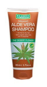 Beauty Formulas Shampoo Organic Aloe Vera 200 ml
