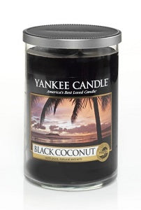 Yankee Candle Pillar Medium Black Coconut 340 g