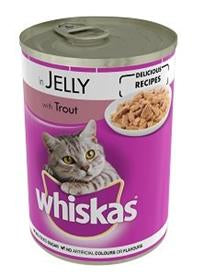 Whiskas In Jelly With Trout 390 g