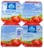 Oldenburger Yoghurt Strawberry Low Fat 100 g x4