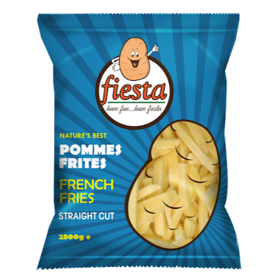 Fiesta French Fries Straight Cut 2.5 kg