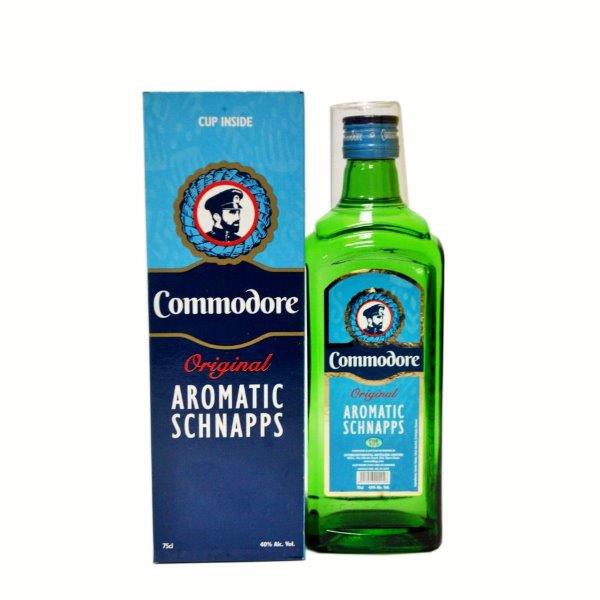 Commodore Original Aromatic Schnapps 75 cl