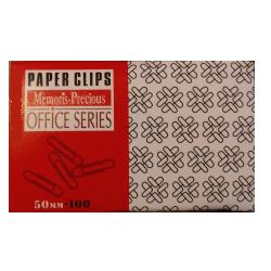Buy Memoris Precious Paper Clips Plain 50 mm x100 in Nigeria | General ...