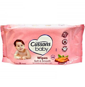 Cussons Baby Wipes Soft & Smooth x50