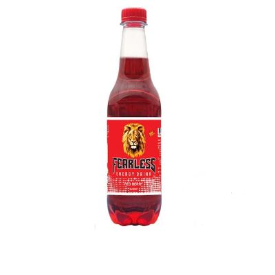 Fearless Energy Drink Red Berry 50 cl