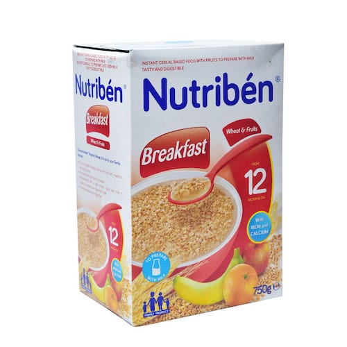 Nutriben shop cereal price