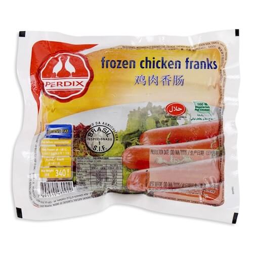 Perdix Chicken Franks 340 g