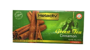 Heladiv Green Tea With Cinnamon 50 g x25