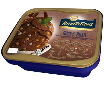 Nestle Temptations Ice Cream Rocky Road 1.3 L