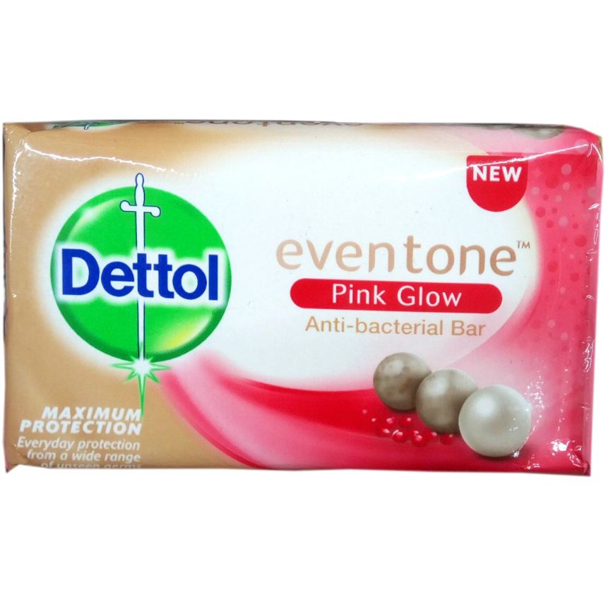 Dettol Anti-Bacterial Soap Even Tone Pink Glow 160 g