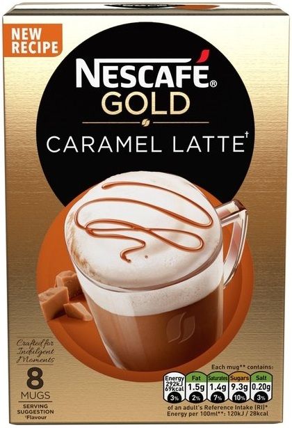 Nescafe Gold Caramel Latte 136 g x8