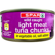 Spar Light Meat Tuna Chunks In Vegetable Oil 170 g