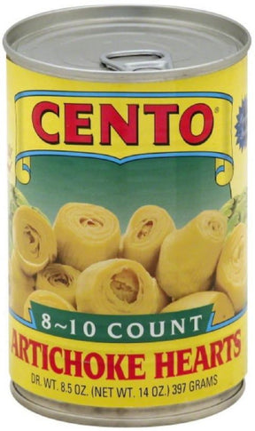 Cento Artichoke Hearts 8-10 Count 240 g