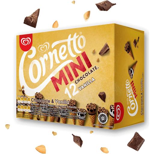Buy Cornetto Mini Chocolate & Vanilla 28 ml x12 in Nigeria | Ice Cream ...