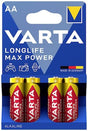 Varta Long Life Max Power Alkaline Battery AA x4