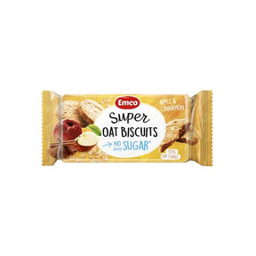 Emco Super Oat Bisucuit No Added Sugar Apple & Cinnamon 60 g