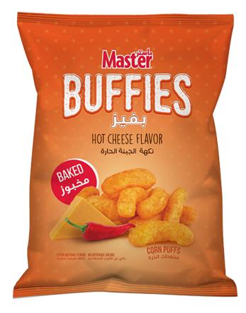 Master Buffies Buy Master Buffies Hot Cheese Flavor Baked Corn Puffs 16 g in Nigeria ...