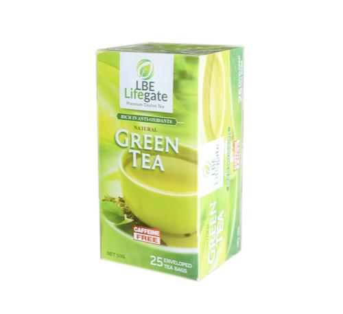 Buy LBE Lifegate Natural Green Tea Ginseng 50 G X 25 In Nigeria Tea buy-lbe-lifegate-natural-green-tea-ginseng-50-g-x-25-in-nigeria-tea