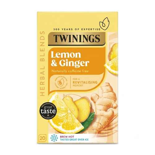 Twinings Herbal Blend Lemon & Ginger 30 g x20