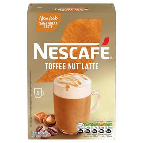 Nescafe Gold Toffee Nut Latte 18.6 g x8