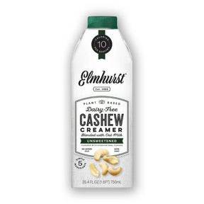 Elmhurst Dairy-Free Cashew Creamer Unsweetened 750 ml