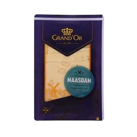 Grand'Or Maasdam Cheese 45% 160 g 8 Slices