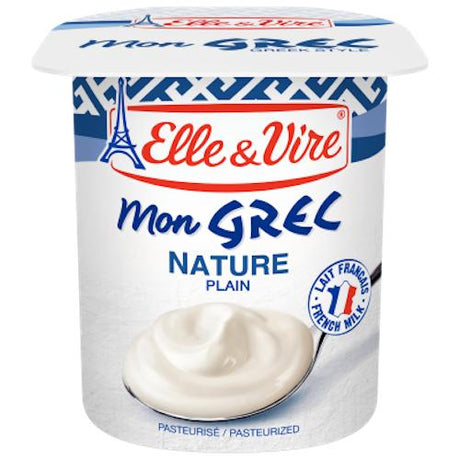 Elle & Vire Mon Greek Plain Yoghurt 125 g x4