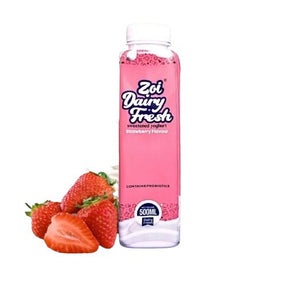 Zoi Dairy Fresh Strawberry Yoghurt 500 ml