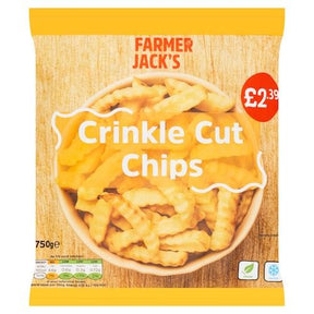 Farmer Jack's Crinkle Cut Chips 750 g