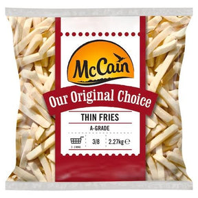 McCain 3/8 Thin Straight Cut Chips 2.27 kg