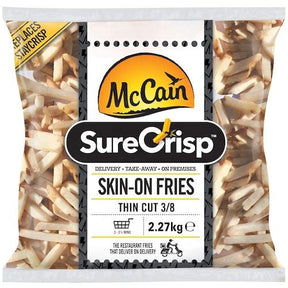 McCain Sure Crisp Thin Skin Off Fries 2.27 kg