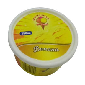 Golden Scoop Ice Cream Banana 250 ml