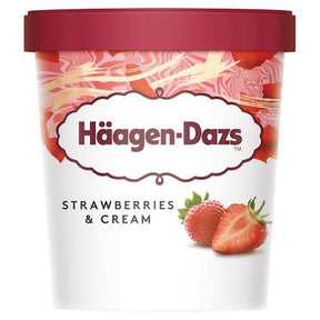 Haagen-Dazs Strawberries & Cream Ice Cream 460 ml