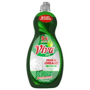 Viva Plus Ultra Strength Dish Washing Liquid Original 600 ml