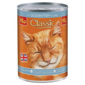 Classic Ocean Fish In Jelly Cat Food 400 g