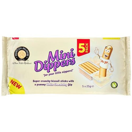 Huntley & Palmers Mini Dippers White Chocolate 25 g x5