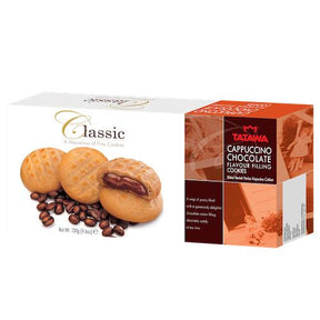 Tatawa Classic Cappuccino Cookies With Soft Coffee Chocolate Cream 192 g