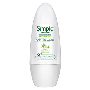 Simple Anti-Perspirant Deodorant Roll On Gentle Care 45 ml