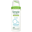 Simple Anti-Perspirant Deodorant Spray Pure Cedarwood & Patchouli 250 ml